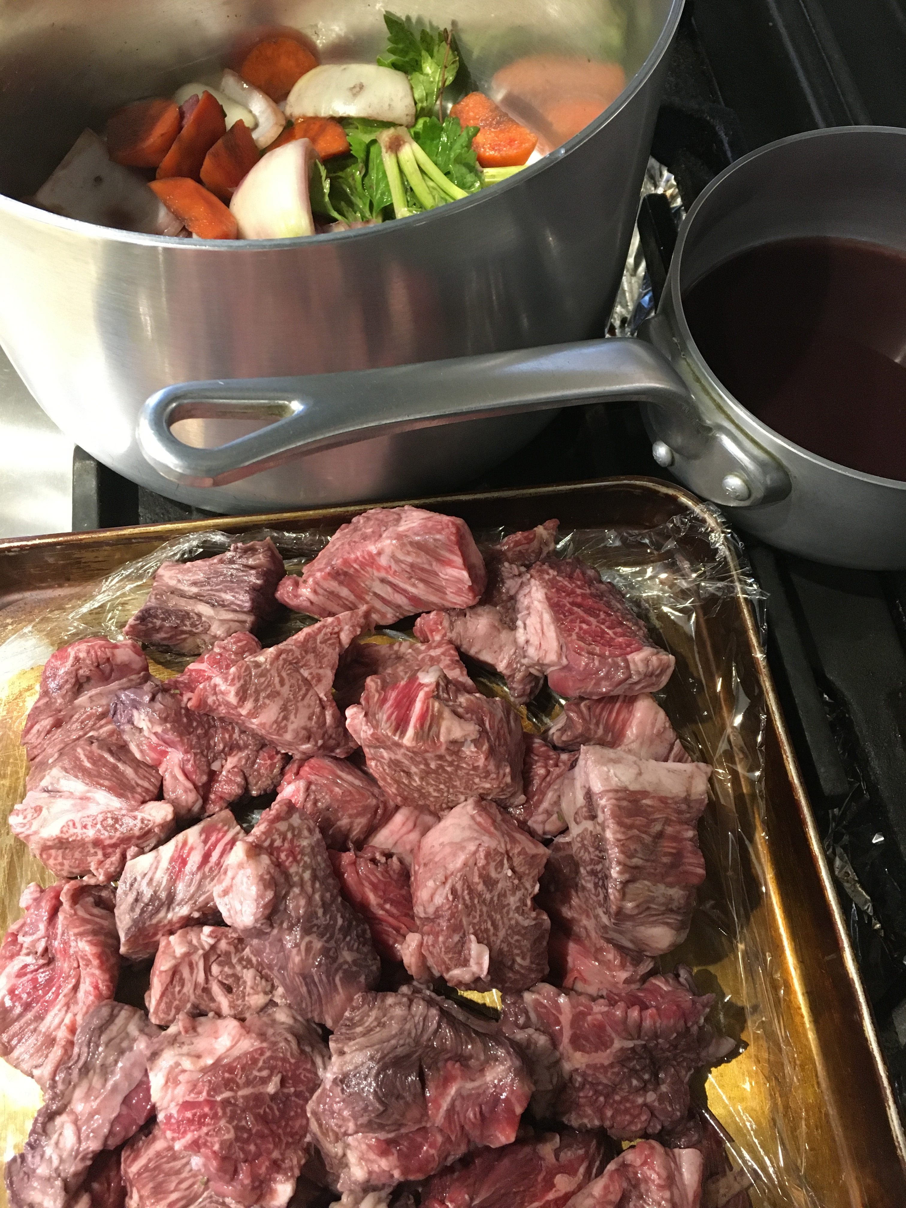 黒毛和牛の赤ワイン煮（ビーフシチュー）